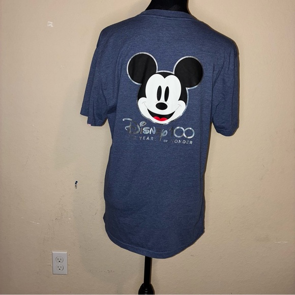 Disney Mickey Mouse Red and Blue Graphic Tee - Picture 3 of 9
